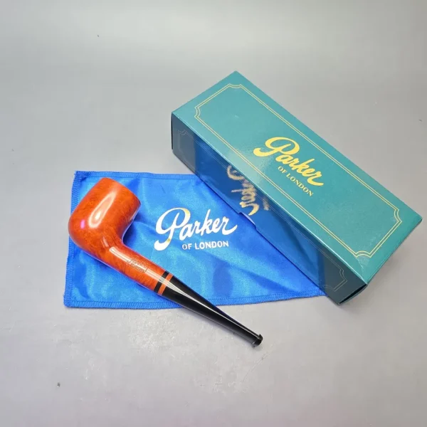 Parker (by Dunhill) Bruyere Smooth Billiard with Briar Insert (Unsmoked Estate) - Image 15