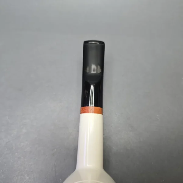 MBSD Meerschaum Deluxe Smooth Poker with Briar-Mortise (New) - Image 8