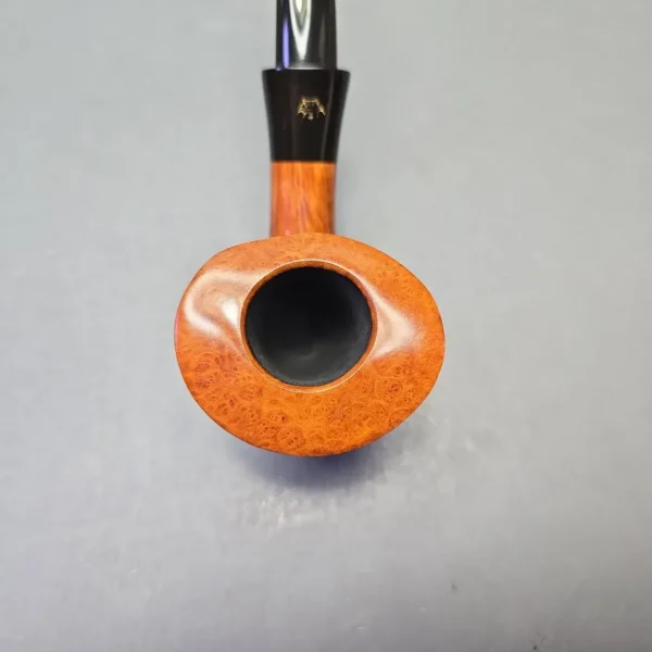 Prominence (Preben Holm) Straight Grain Natural Smooth Freehand Sitter with Vulcanite Mount (Unsmoked Estate) - Image 6