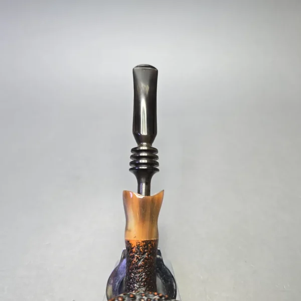 Preben Holm Hand Cut (1) Magnum Sandblasted Freehand with Horn (Estate) - Image 7