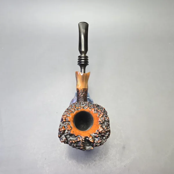 Preben Holm Hand Cut (1) Magnum Sandblasted Freehand with Horn (Estate) - Image 8