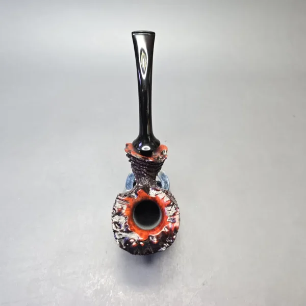 Walt Cannoy Cardinal House Morton "Ring Blast" Rusticated Bent Dublin with Brass (New) - Image 8