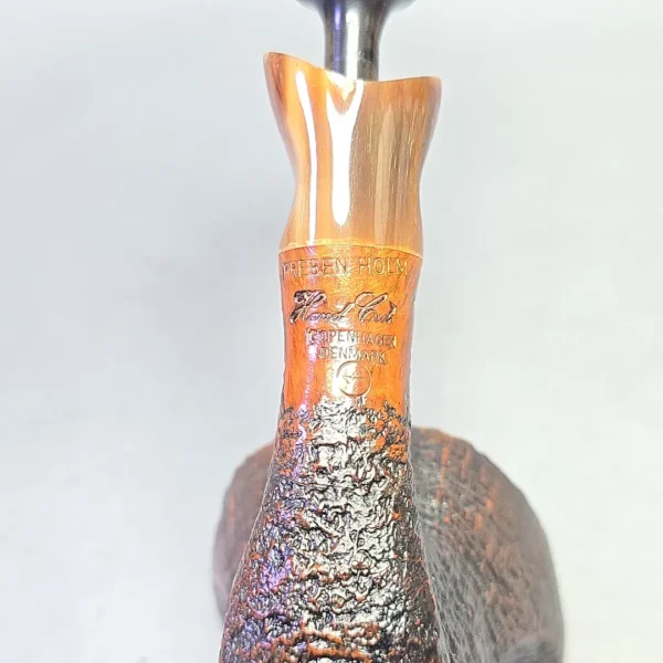 Preben Holm Hand Cut (1) Magnum Sandblasted Freehand with Horn (Estate) - Image 10