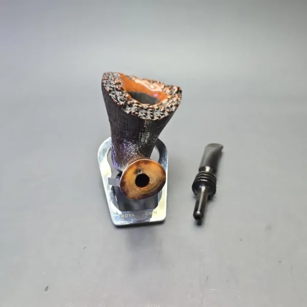 Preben Holm Hand Cut (1) Magnum Sandblasted Freehand with Horn (Estate) - Image 13