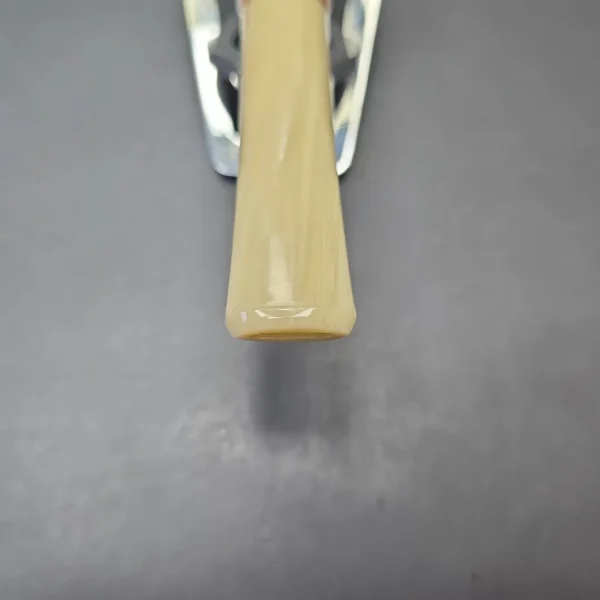 MBSD Meerschaum Deluxe Floral Carved Billiard with Briar-Mortise (New) - Image 6