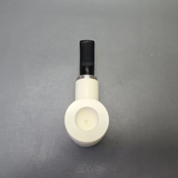 MBSD Meerschaum Silver Smooth Reverse Calabash Poker (New) - Image 9