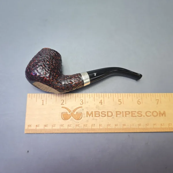 Peterson Donegal Rocky B11 Rusticated Brandy Sitter with Silver (Estate) - Image 13