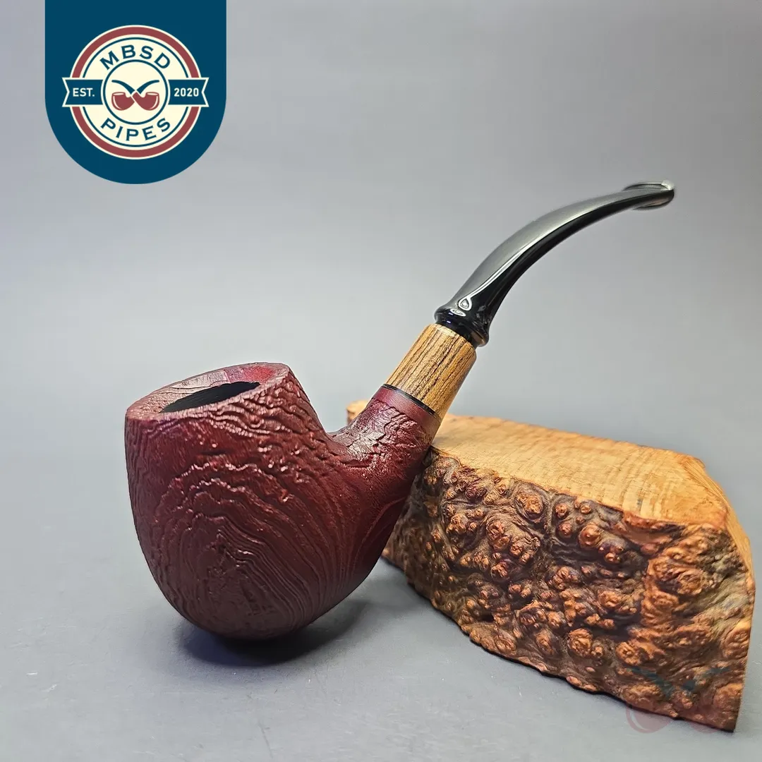 MBSD Briars by Vitale Vintage Sandblasted Brandy with Olivewood (New)