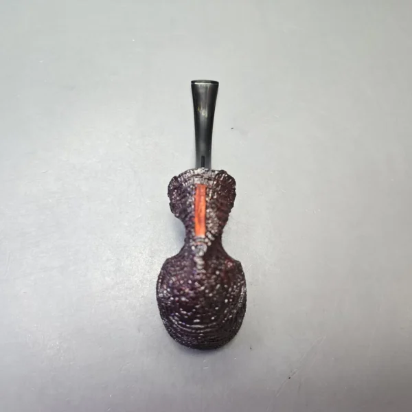 Walt Cannoy Cardinal House Morton "Ring Blast" Rusticated Bent Dublin with Brass (New) - Image 9