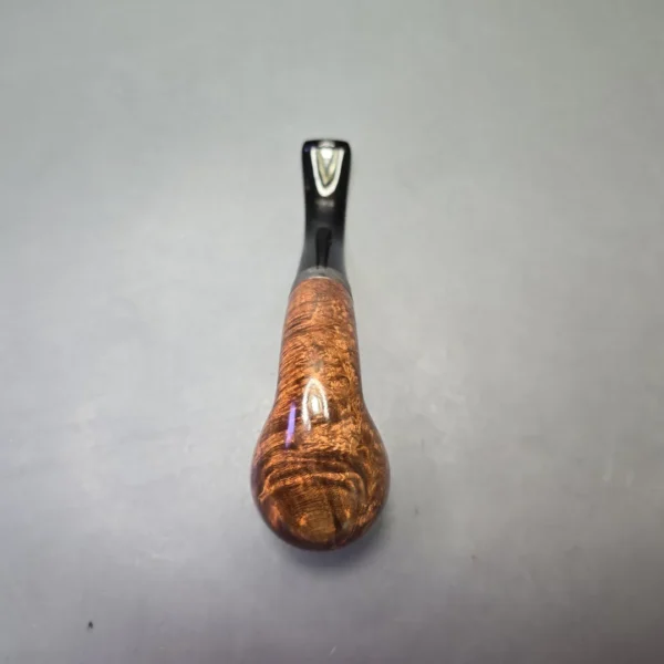 Peterson 2008 Pipe of the Year Smooth Bent Billiard with Silver (Unsmoked Estate) - Image 9