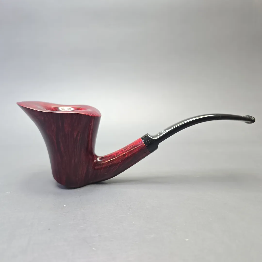 Preben Holm Traditional Private Collection (A) (101) Extra Large Smooth Freehand Sitter Estate Briar Pipe, Unsmoked - Image 2