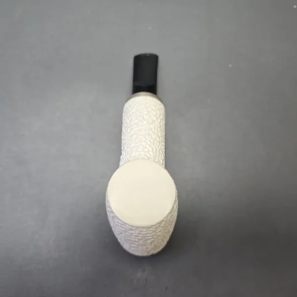 MBSD Meerschaum Silver Reverse Calabash Rusticated (New) - Image 10