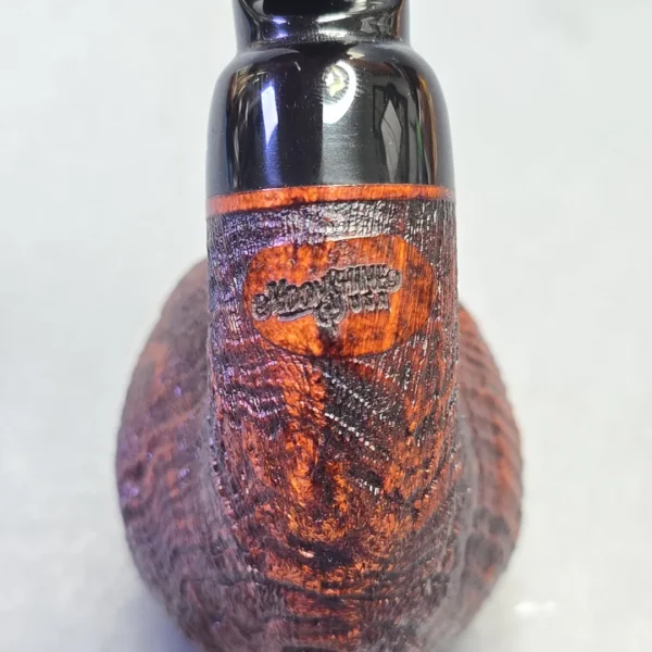 Moonshine Leather Sandblasted Short Fuse Cannonball (Estate) - Image 10