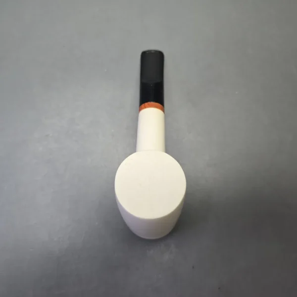 MBSD Meerschaum Deluxe Smooth Poker with Briar-Mortise (New) - Image 10