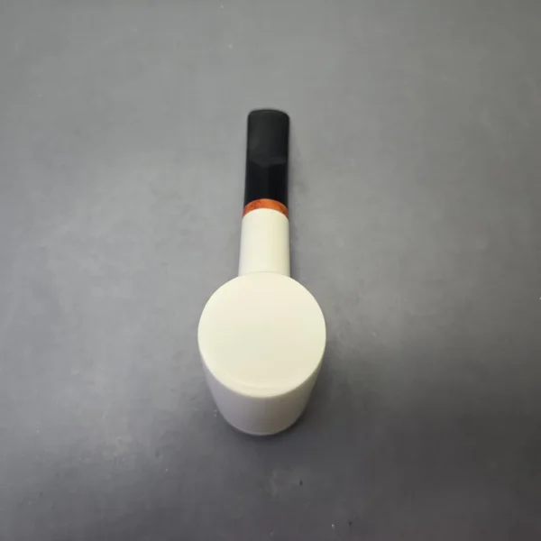 MBSD Meerschaum Deluxe Smooth Poker with Briar-Mortise (New) - Image 10