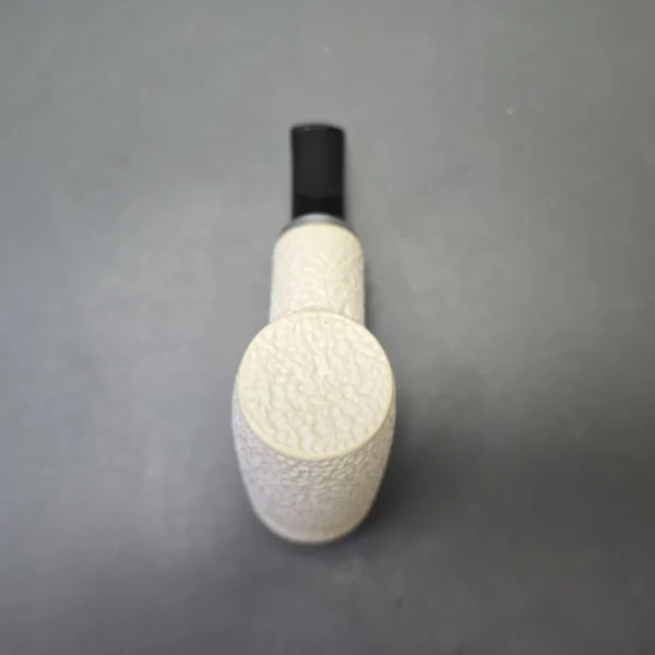 MBSD Meerschaum Silver Rusticated Reverse Calabash Poker (New) - Image 10