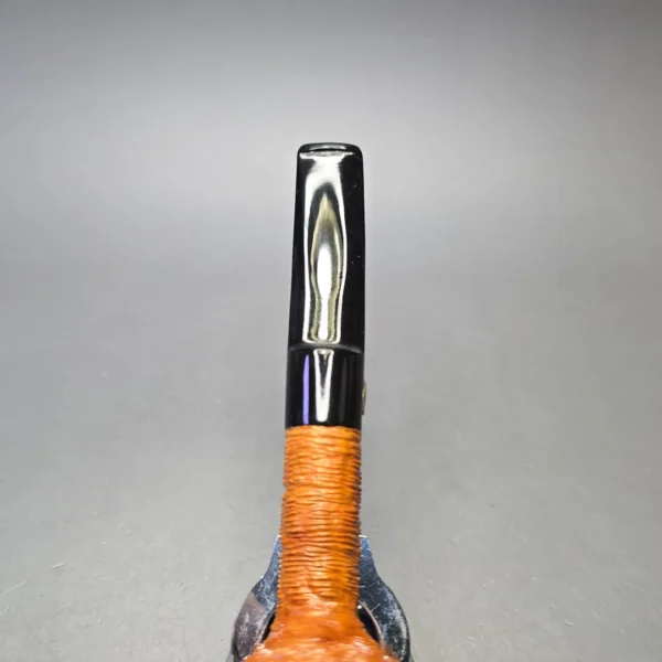 Brebbia Lido Root Briar 100 Rusticated Billiard (Unsmoked Estate) - Image 7
