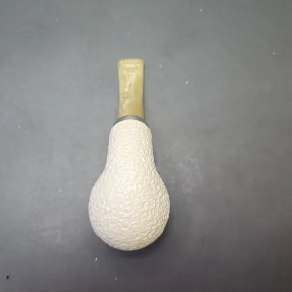 MBSD Meerschaum Silver Rusticated Reverse Calabash Brandy (New) - Image 10