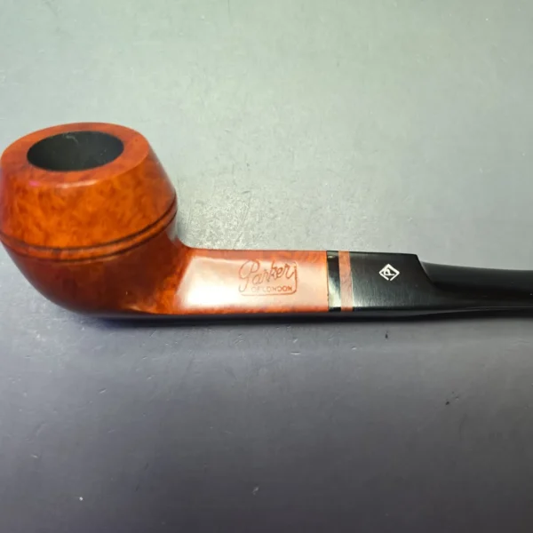 Parker (by Dunhill) Bruyere Smooth Bulldog with Briar Insert (Unsmoked Estate) - Image 10