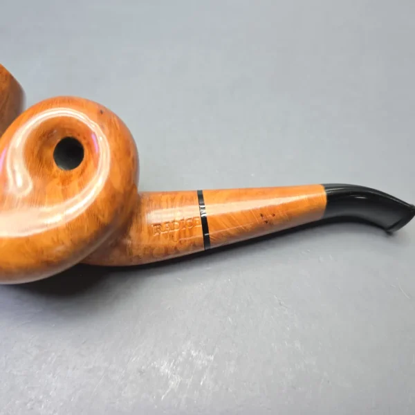 Radice (U) Signature Smooth Snail with Briar Insert (Unsmoked Estate) - Image 11