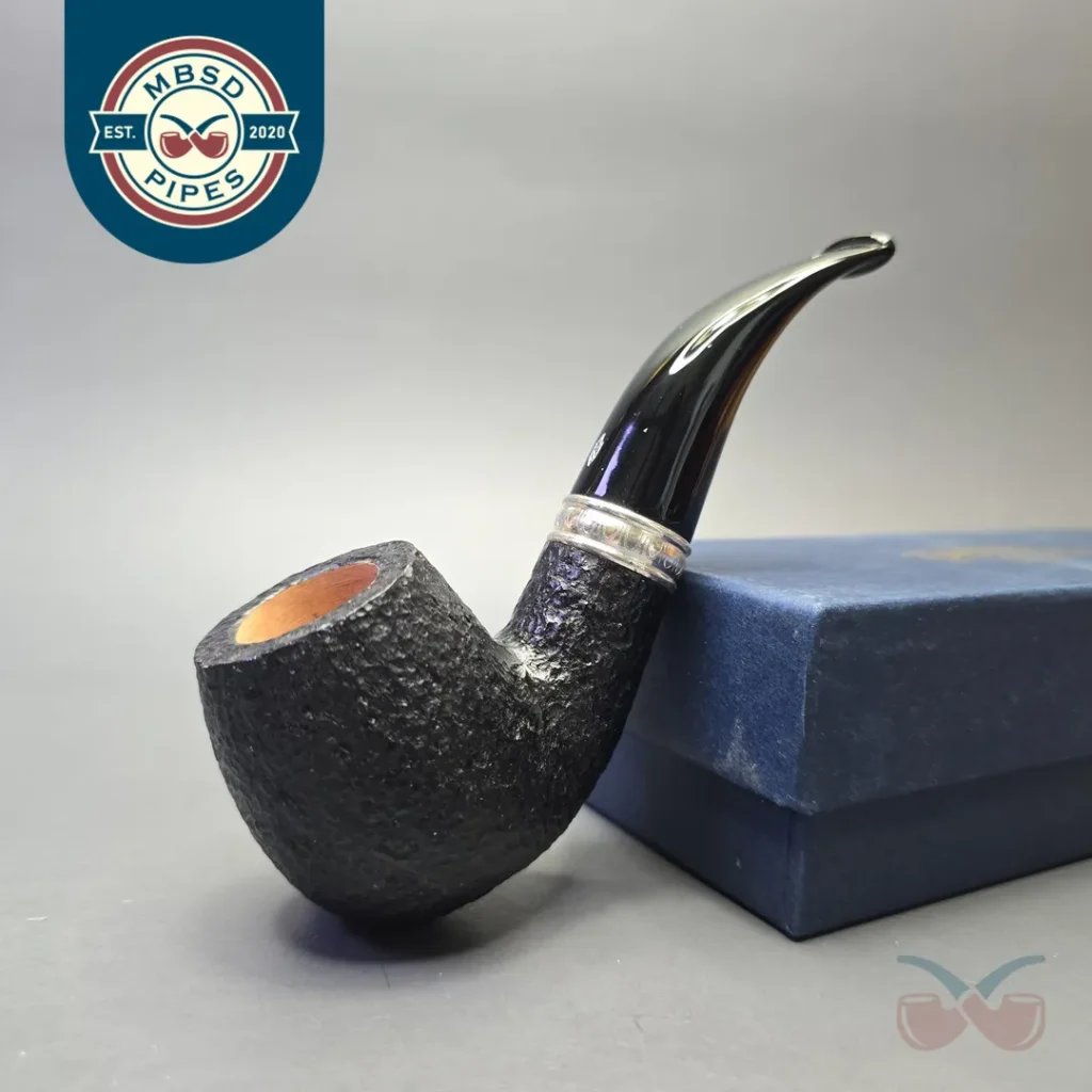 Savinelli Trevi 616 KS Rusticated Bent Billiard (6mm) (Unsmoked Estate)