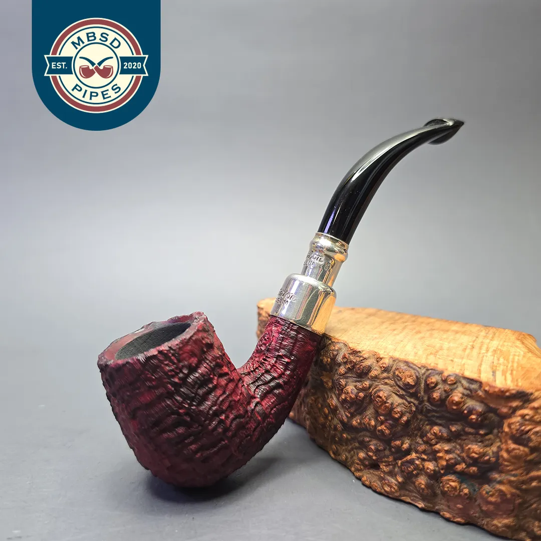 Peterson (2025) Charles Peterson Collection Rua Spigot 65 Sandblasted Bent Billiard (Estate)