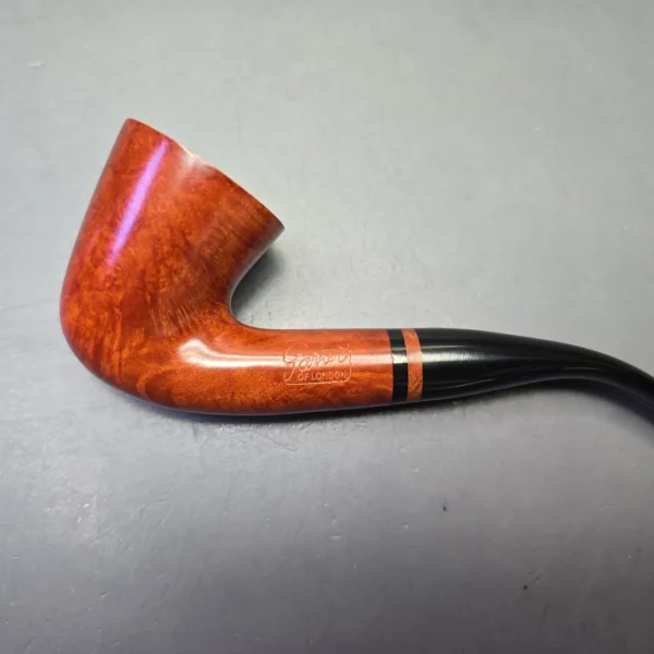 Parker (by Dunhill) Bruyere Smooth Bent Dublin with Briar Insert (Unsmoked Estate) - Image 10