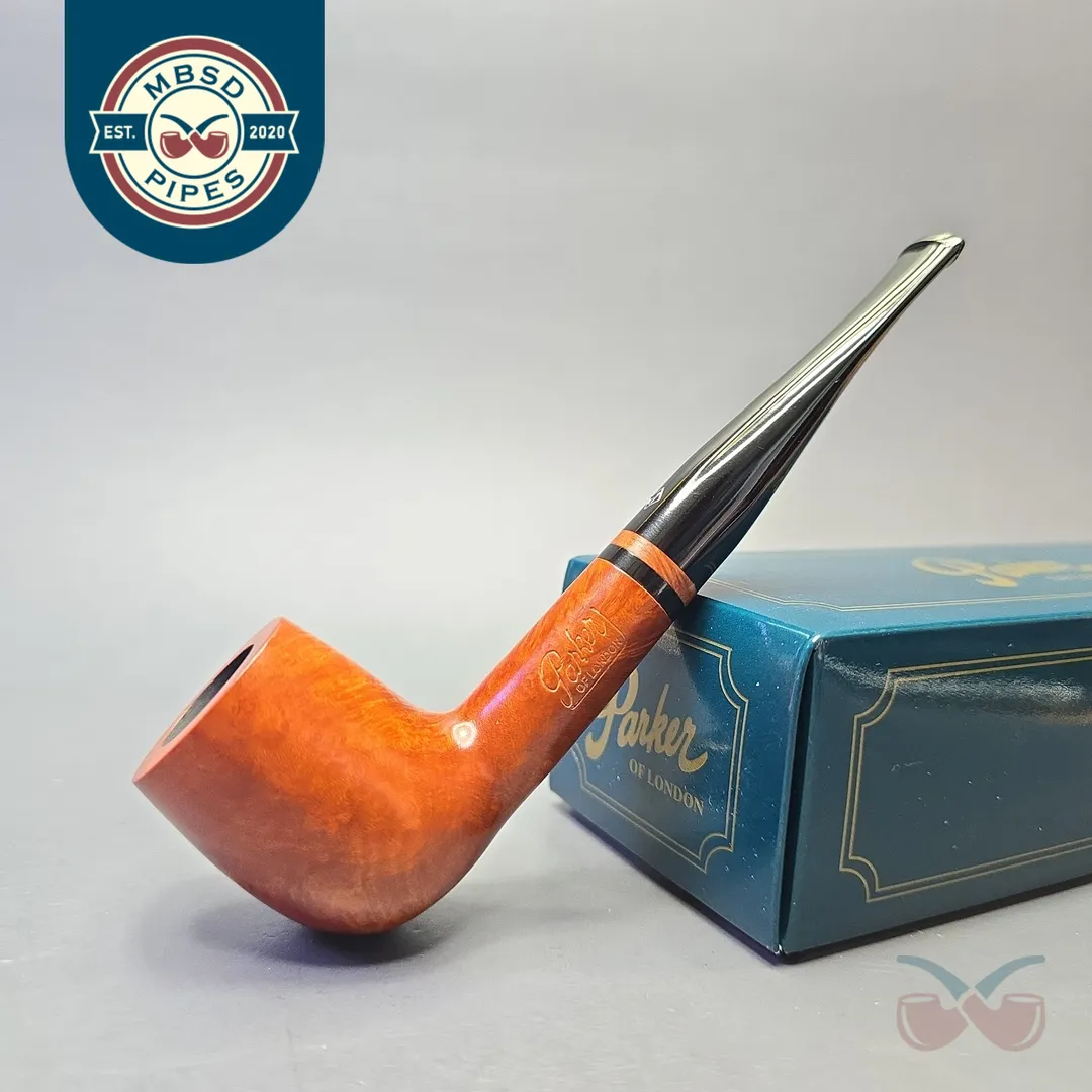 Parker (by Dunhill) Bruyere Smooth Billiard with Briar Insert (Unsmoked Estate)