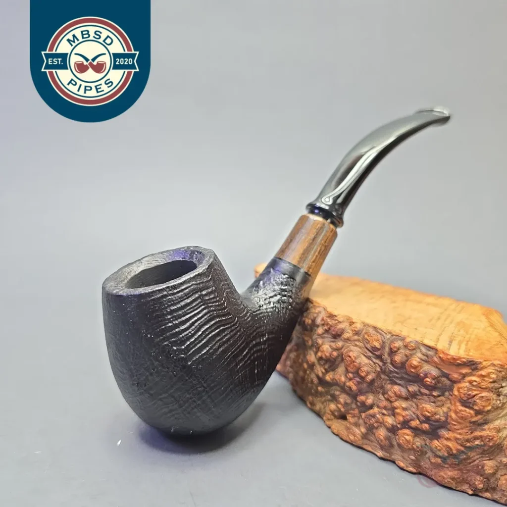 MBSD Briars by Vitale Black Sandblasted Brandy with Zebrawood (New)