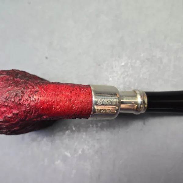 Peterson (2025) Charles Peterson Collection Rua Spigot 65 Sandblasted Bent Billiard (Estate) - Image 10