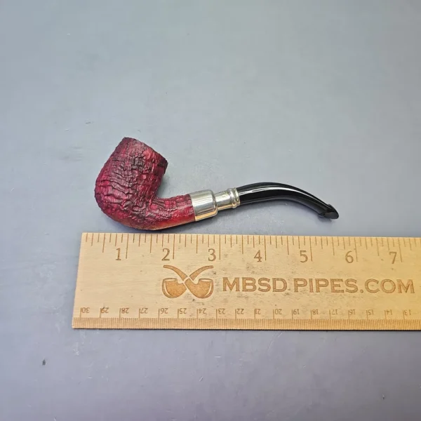Peterson (2025) Charles Peterson Collection Rua Spigot 65 Sandblasted Bent Billiard (Estate) - Image 12