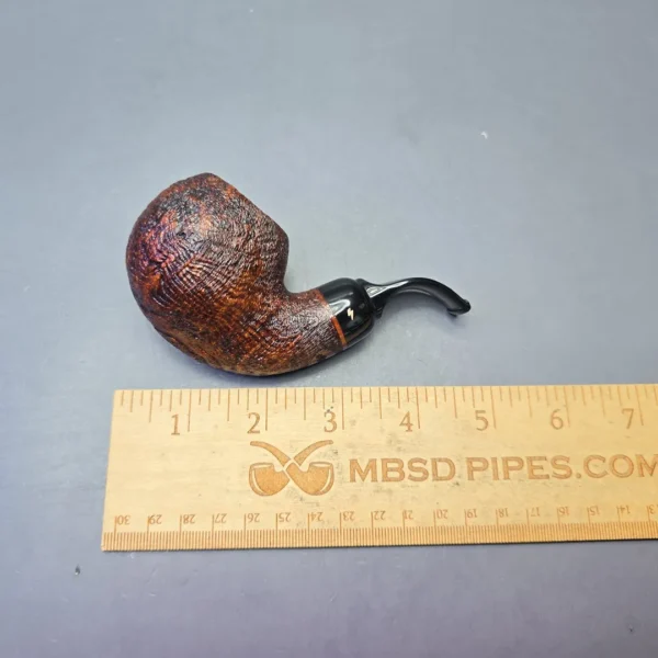 Moonshine Leather Sandblasted Short Fuse Cannonball (Estate) - Image 11