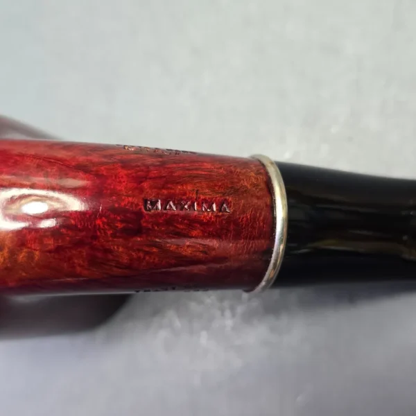 Ser Jacopo (c.1994-97) (Maxima) Smooth Bent Billiard with Silver (Estate) - Image 6