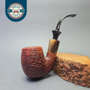 Savinelli Nonpareil 9614 Sandblasted Oom Paul with Horn (Estate)