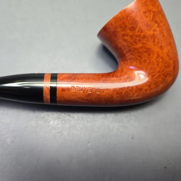 Parker (by Dunhill) Bruyere Smooth Bent Dublin with Briar Insert (Unsmoked Estate) - Image 11