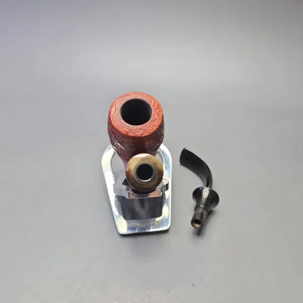 Savinelli Nonpareil 9614 Sandblasted Oom Paul with Horn (Estate) - Image 12