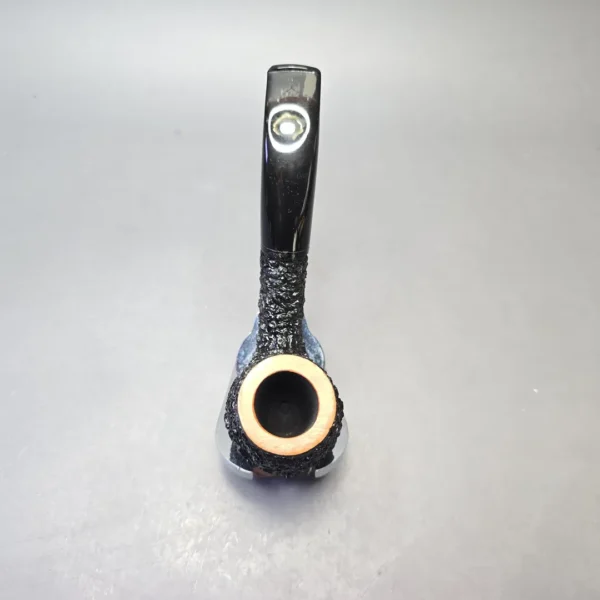 Brebbia Rocciata 9412 Rusticated Bent Billiard (Unsmoked Estate) - Image 8
