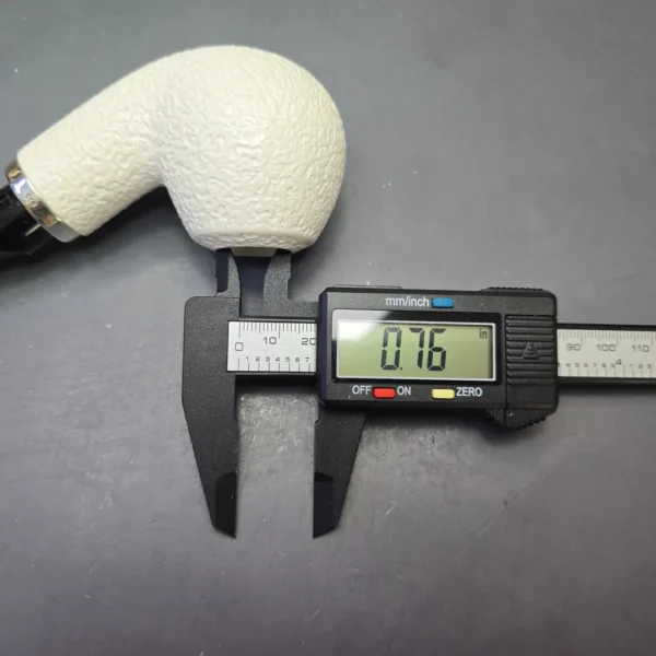 MBSD Meerschaum Silver Rusticated Reverse Calabash Apple (New) - Image 12