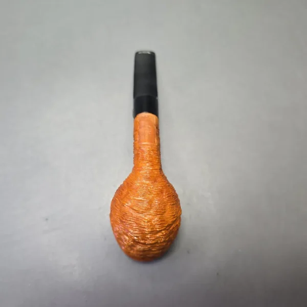 Brebbia Lido Root Briar 100 Rusticated Billiard (Unsmoked Estate) - Image 9