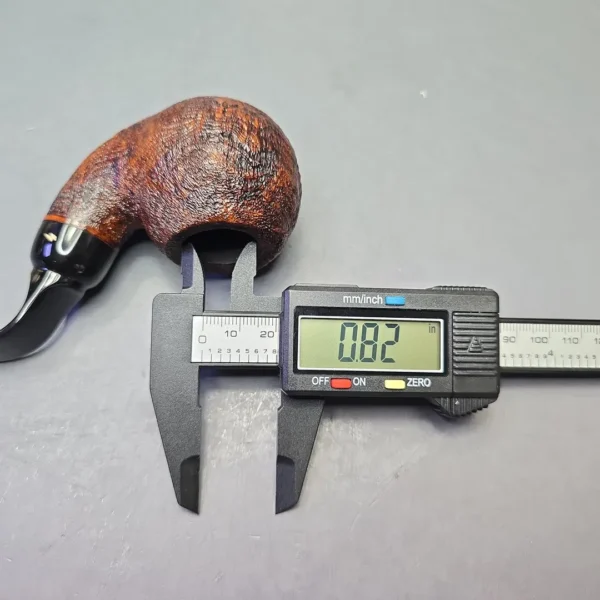 Moonshine Leather Sandblasted Short Fuse Cannonball (Estate) - Image 12