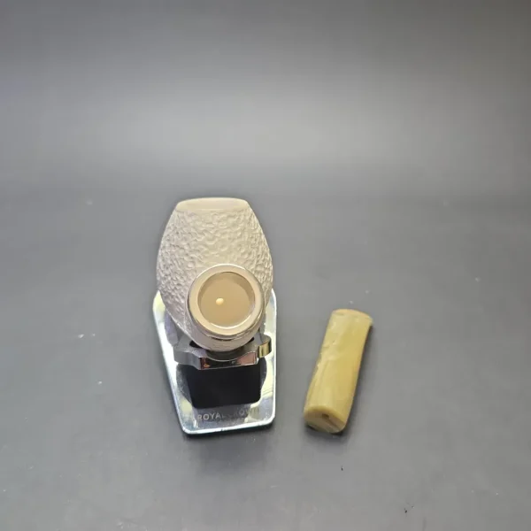 MBSD Meerschaum Silver Rusticated Reverse Calabash Brandy (New) - Image 13
