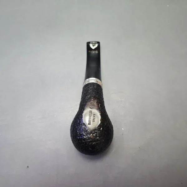 Savinelli Trevi 616 KS Rusticated Bent Billiard (6mm) (Unsmoked Estate) - Image 9