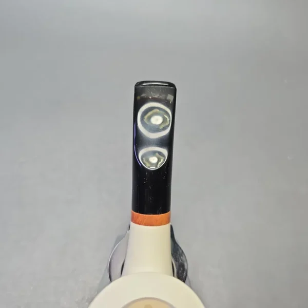 MBSD Meerschaum Deluxe Smooth Nosewarmer Stack with Briar-Mortise (New) - Image 8