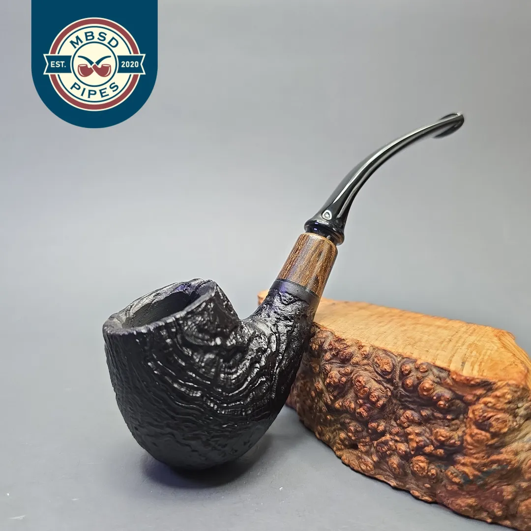 MBSD Briars by Vitale Vintage Sandblasted Brandy with Zebrawood (New)