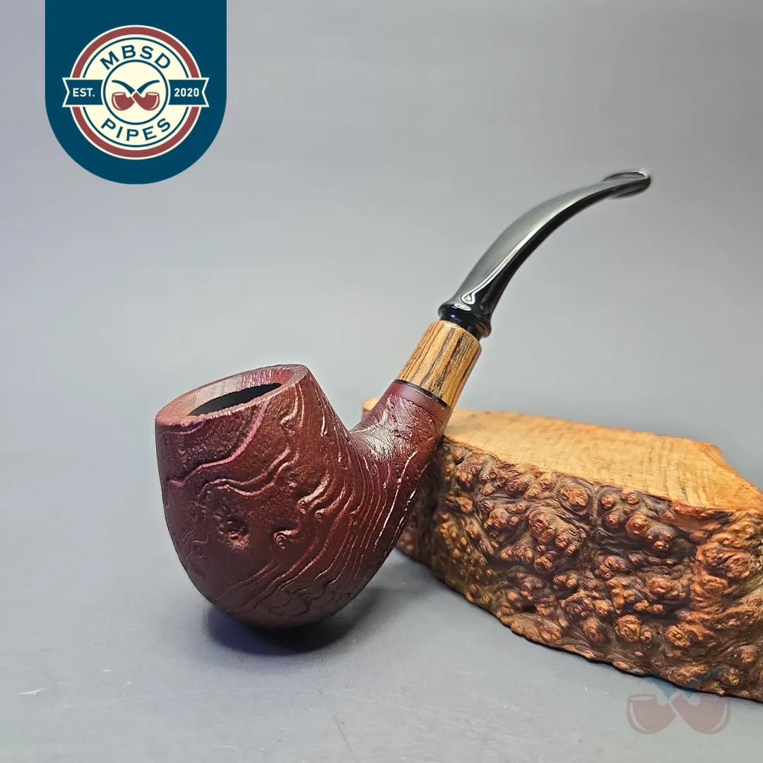 MBSD Briars by Vitale Vintage Sandblasted Brandy with Olivewood (New)