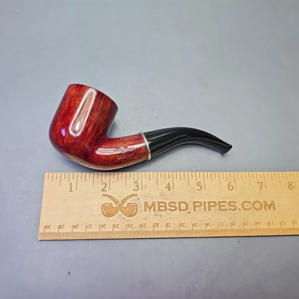 Ser Jacopo (c.1994-97) (Maxima) Smooth Bent Billiard with Silver (Estate) - Image 4