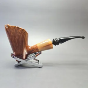 Preben Holm Hand Cut Magnum Smooth Freehand with Horn (Unsmoked Estate) - alternate view