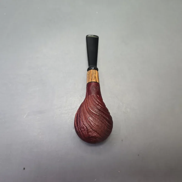 MBSD Briars by Piero Vitale Vintage Sandblasted Author with Olivewood (New) - Image 9