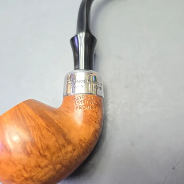 Peterson (1991) Premier System Smooth 303 Bent Apple with Silver (Estate) - Image 10