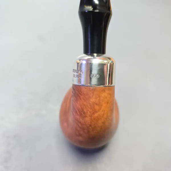Peterson (1991) Premier System Smooth 303 Bent Apple with Silver (Estate) - Image 12